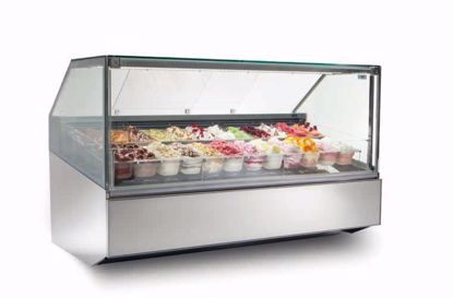 Schepijsvitrine SUPERSHOW H135 220 - Isa