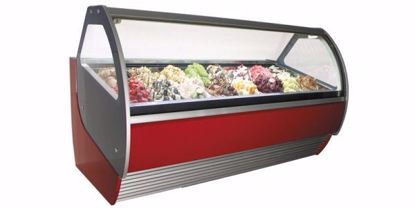 Schepijsvitrine Bella 20 Gelato WIT La Squadra