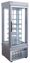 Gebaksvitrine - 4401-LX P ALUMINIUM - Tekna - (4 zijden glas)